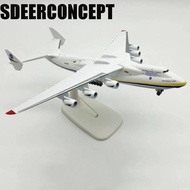 SDEERCONCEPT Antonov an-225, 1/400 Scale Replica AN225 Model Plane, Static Aircraft 20CM Metal Alloy