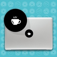 Decal Sticker Macbook Apple Macbook Cangkir Kopi Coffee Stiker Laptop