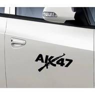 AK47 Gun Car Sticker Becomes Interesting Rifle Vinyl Decals