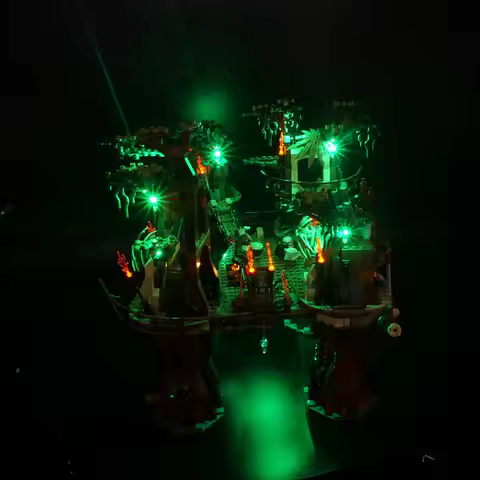 LED Lighting Set Suitable for LEGO Ewok Village 10236 Lighting Gift (Excluding Building Blocks)