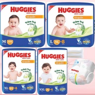 TÃ QUẦN HUGGIES SKINCARE SIÊU MỎNG TRÀM TRÀ. M.L.XL.XXL