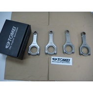 TOMEI  4G93T GSR  Pin Size 19mm H-Beam con rod   3mm shorter than original ~ Using STANDARD  GSR PIS