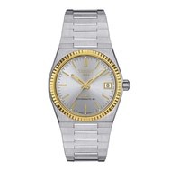 Tissot PRX Powermatic 80 35mm. Steel &amp; 18K gold bezel SPR X Power Max 80 silver t9312074103101 men's watches