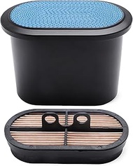 2Pcs Air Filter Fit for JCB 1400B 1550B 1600B 1700B 214 215 216 217 3C 3CX 3D 3DX 4C 4CN, for New Ho