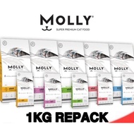 MOLLY Super Premium Cat Food REPACK 1kg