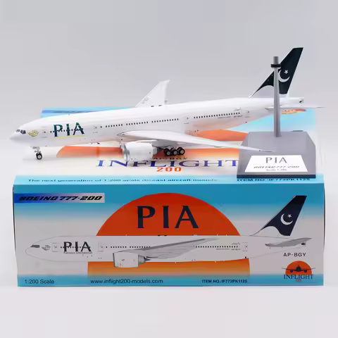 IF772PK1125 Alloy Collectible Plane INFLIGHT 1:200 Pakistan International Airlines Boeing B777-200 D