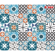 Cement Tile Decal 40 x 60cm - Cement Tile Decal for Kitchen, Wall Sticker - Home Decoration