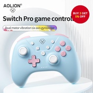 AOLION Wireless Bluetooth Gamepad Pro for Nintendo - Turbo One-Click Combo for Switch/PC/iOS/Android