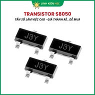 Transistor S8050 SMD J3Y 40V 0.5A pins, bag of 10 hec components