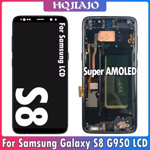 5.8" Super AMOLED For Samsung S8 LCD Touch Screen Digitizer For Samsung S8 G950 G950U G950F Display