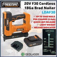 FREEMAN F30 20V Max Cordless 18Ga Brad Nailer LDAF30 (15 - 30mm)