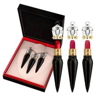 CHRISTIAN LOUBOUTIN 蘿蔔丁經典紅調唇膏口紅套裝 3件套*3.8g