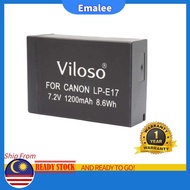 Proocam Viloso Lp-E17 Compatible battery for Canon EOS-M3 750D 760D Camera (only can use for Viloso charger)