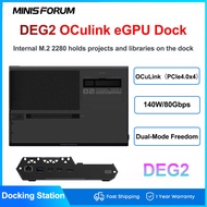 MINISFORUM DEG2 OCulink eGPU Dock Thunderbolt 5 Interface Graphics Card Expansion Dock