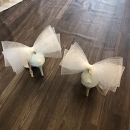 J Style Detachable Shoe Bow. Very Beautiful and Unusual Multi-Colored Choo