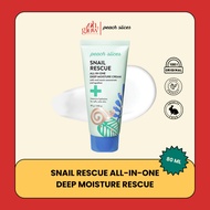 (READY TO SHIP) PEACH SLICES PEACH & AND LILY Snail Rescue All-In-One Deep Moisture Cream (Snail Muc