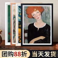 [48H Shipping] Wooden picture frame for wall hanging A4K8K Picture frame, empty frame, poster mounti
