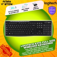 Logitech K270 Wireless Keyboard - Full-size wireless keyboard
