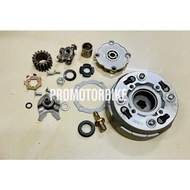 DEMAK EX90 EX90 AVETA DY90 (17T) CLUTCH COMPLETE SET CLUTCH GEAR ASSY HIGH QUALITY