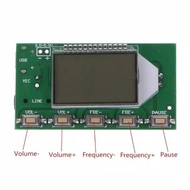 READY STOCK pemancar FM radio fm tuner digital display dsp pll