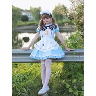 Halloween Costume Alice Fantasy Wonderland Maid Costume lolita Maid Uniform lolita lolita