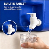 JIMS HIGH-QUALITY WATER CONTAINER W/ FAUCET 2.5 GALLON / WATER STORAGE / PORTABLE WATER JUG
