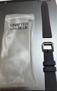 Crafter blue 錶背 seiko rolex Tudor 代用 膠帶 22mm 潛水錶 男裝 手錶 watch strap tissot
