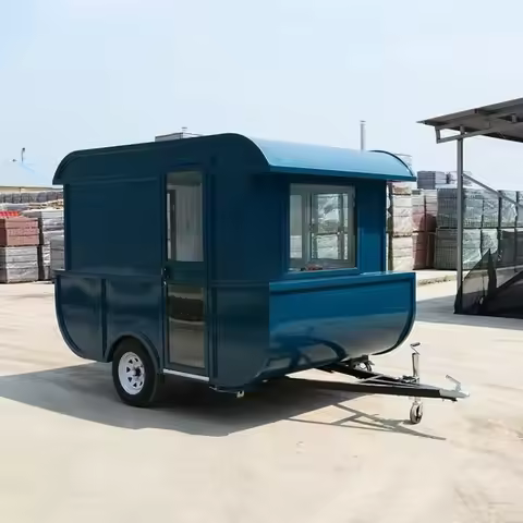 2025 New Product Mini Street Food Vendor Trailer Second Hand