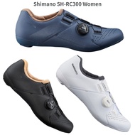 New shimano SH RC3 RC300 Women Road Shoes Vent Carbon Road Shoes SH-RC3 Road Lock shoes RC3 cycling shoes