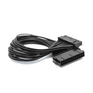 PSU Power Cable Supply 24 Pin Extension Cable Splitter for ATX Motherboard, 24Pin to 24(20+4) Pin 12