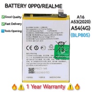 For Realme SUPER POWER Battery OPPO A16/A53(2020)/A54(4G)(BLP805)/A58(BLPA19)/A74(BLP851)/A92(BLP781