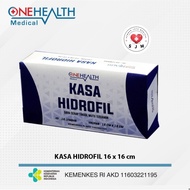 Onehealth Hydrophilic Gauze 16x16 Onehealth 16x16 Square Gauze/