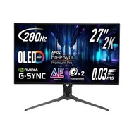 Acer Predator XB3 X27U Z2bmiiprx 27吋 2K OLED 280Hz 0.03ms 電競顯示器 UM.GXXCF.202