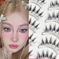 PINLESG Eyelashes, Thick Comic Girl Troupe False Eyelashes, Fashion One-piece Type Makeup Tool Transparent Peduncle Lashes Women Girls