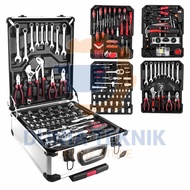 Professional Tools Set with Toolbox Suitcase Key Set 187Pcs