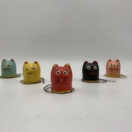Old Beijing Meow Cat Pull Cat Traditional Clay Plastic Handmade Non-Relic Crafts 8090 Childhood Toys