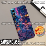 SAMSUNG A56 rubber softcase /s48 motif SAMSUNG A56/case SAMSUNG A56/casing silicone/silicon