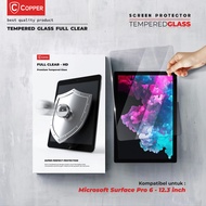 Microsoft Surface Pro 6 123" - COPPER TEMPERED GLASS FULL CLEAR