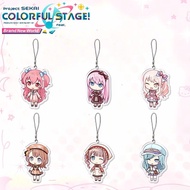 Asahina Mafuyu Anime KeyChain women key chain for men key ring acrylic car party Pendant Japan Cos G