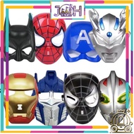 Children's Cartoon Anime Mask Toy Ultraman Spiderman Iron man and pikachu/ Mainan Topeng