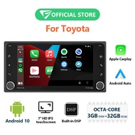 Eonon Toyota Android Car Player with Wired and Wireless Apple CarPlay and Android Auto Q67PRO (7")