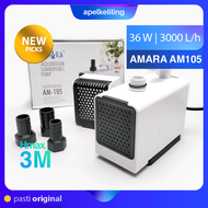 POMPA AIR CELUP AQUARIUM AMARA AM105 ORIGINAL 3000 LH