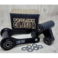 Prolink CB 150 R and CBR 150R Monoshock Heightening and Shortener