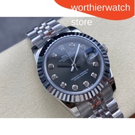 Rolex Datejust RZ569 31/36MM Women's Automatic Mechanical Watch Black Dial Diamond &