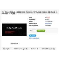 Top Trade Tools - Hedge Fund Trender (Total size: 1.96 GB Contains: 10 folders 18 files)