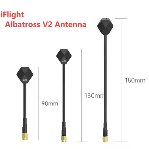 IFlight Albatross V2 SMA 5.8GHz 2.4dBi Antenna LHCP RP SMA / RHCP SMA 90MM/130MM/190MM for FPV Racin