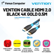 Vention HDMI 2.0 Cable 0.5M 50CM Male to Male 4K for PC LCD Projector - AAGBD, / VEN07-HDMI