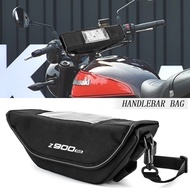 Motorcycle Accessories Handlebar Waterproof Storage Navigation Travel Bag For KAWASAKI Z900RS Z900 R