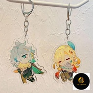 Kaveh Keychain Men Alhaitham Key Chain Women Keyring bag Double Keyring Acrylic Keyring D Side