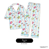 [NEW] ชุดนอน Pajara Pajamas Plus Size (Neo Lite) SC-THU-0032 ลายชินจังเนื้อผ้าไหมอิตาลี แบรนด์ PAJAR